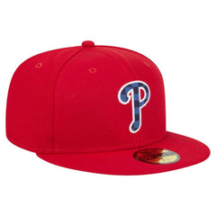 Philadelphia Phillies New Era Checkered Undervisor 59FIFTY Fitted Hat Clearance