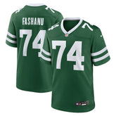 Olu Fashanu New York Jets Player Game Jersey Gotham Green - Nike