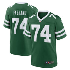 Olu Fashanu New York Jets Player Game Jersey Gotham Green - Nike