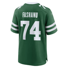 Olu Fashanu New York Jets Player Game Jersey Gotham Green - Nike