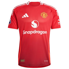 Adidas Manchester United 2024/25 Home Custom Jerseys - Red