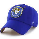 Los Angeles Rams Stoney Clover Lane x '47 Unisex Field Goal Clean Up Adjustable Hat Royal - 47 brand