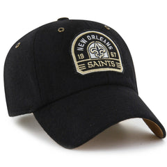 New Orleans Saints Stoney Clover Lane x '47 Unisex Field Goal Clean Up Adjustable Hat Black - 47 brand
