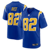 Brenden Rice Los Angeles Chargers 2nd Alternate Game Player Jersey Royal - Nike