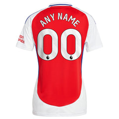 Adidas Arsenal Women's 2024/25 Home Replica Custom Jerseys – Red