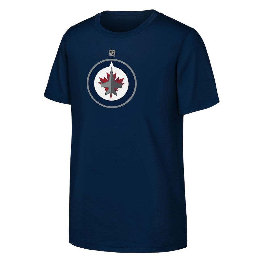 Winnipeg Jets - Youth Primary Logo T-Shirt Navy