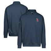Los Angeles Angels Levelwear Murray Core Logo Quarter-Zip Pullover Top discount