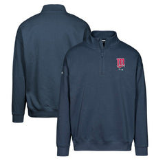 Minnesota Twins Levelwear Murray Core Logo Quarter-Zip Pullover Top Lifestyle