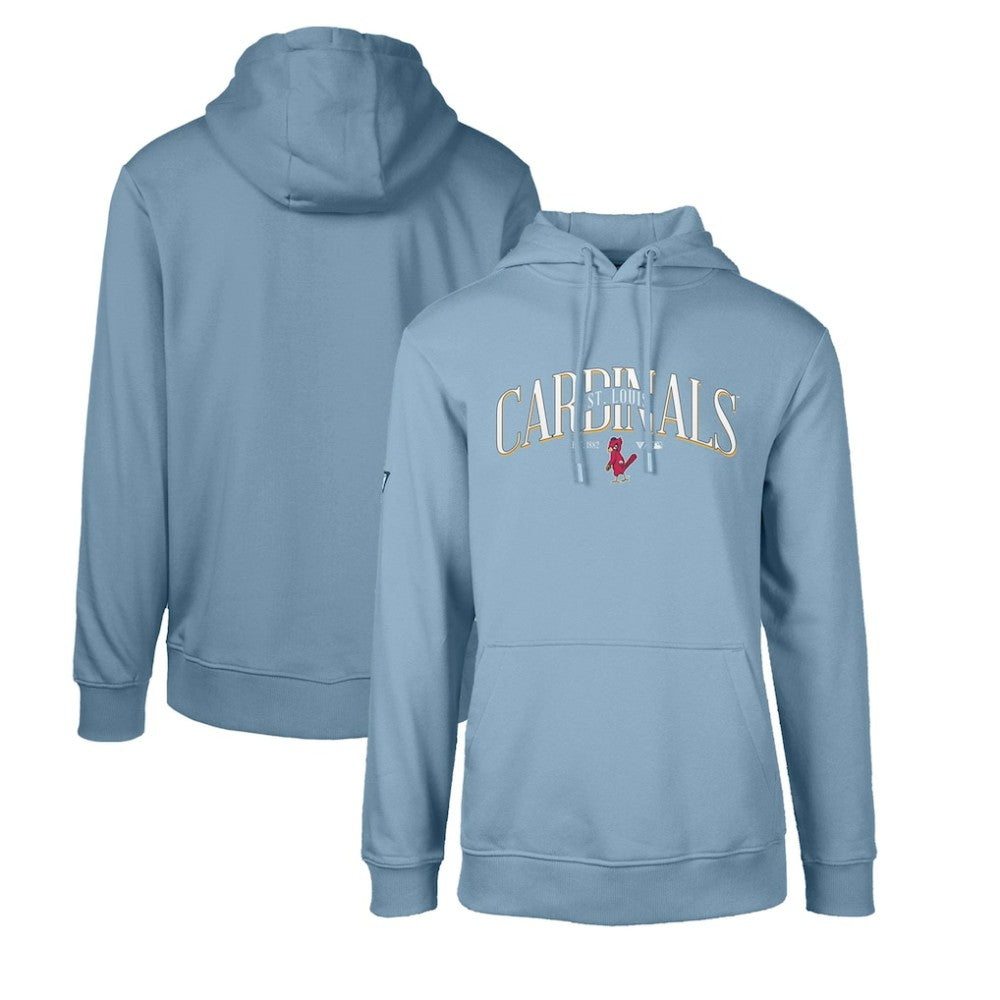 St. Louis Cardinals Levelwear Cooperstown Collection Podium Retro Spellout Pullover Hoodie for sale