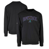Arizona Diamondbacks Levelwear Zane Cooperstown Collection Retro Spellout Pullover Sweatshirt On Sale
