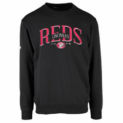 Cincinnati Reds Levelwear Zane Cooperstown Collection Retro Spellout Pullover Sweatshirt Near Me