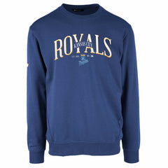 Kansas City Royals Levelwear Zane Cooperstown Collection Retro Spellout Pullover Sweatshirt discount