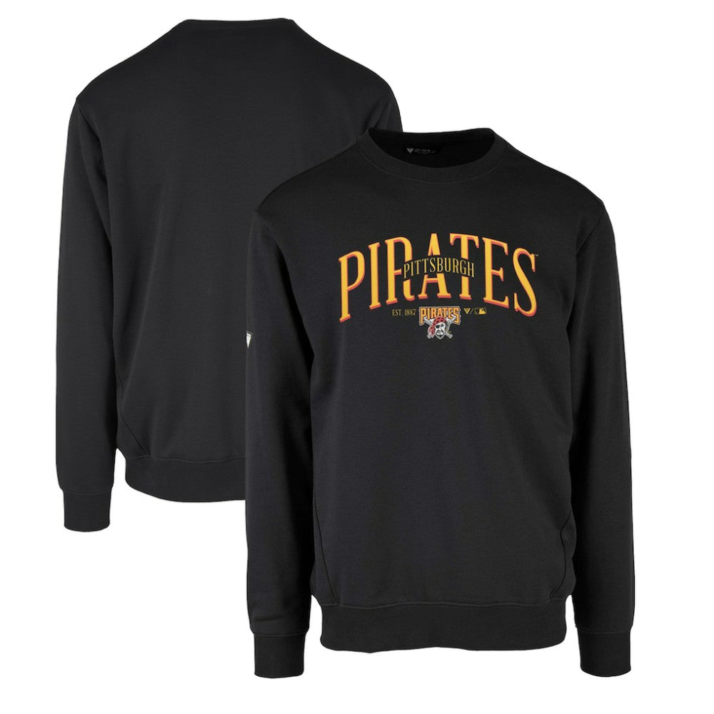 Pittsburgh Pirates Levelwear Zane Cooperstown Collection Retro Spellout Pullover Sweatshirt Near Me