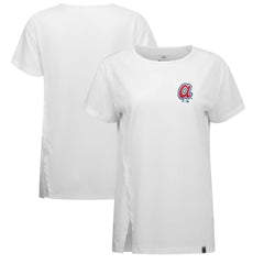 Atlanta Braves Levelwear Women's Influx Cooperstown Core Logo T-Shirt Clearance