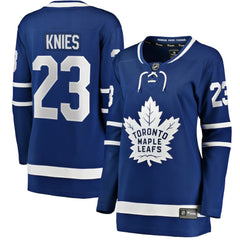 Matthew Knies Toronto Maple Leafs - Fanatics Women's Home Breakaway Jersey Blue