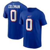 Keon Coleman Buffalo Bills Name & Number T-Shirt Royal - Nike