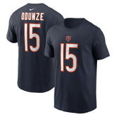 Rome Odunze Chicago Bears Name & Number T-Shirt Navy - Nike