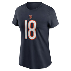 Caleb Williams Chicago Bears Women's Name & Number T-Shirt Navy - Nike