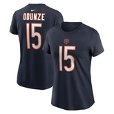 Rome Odunze Chicago Bears Women's Name & Number T-Shirt Navy - Nike
