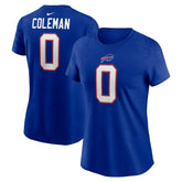 Keon Coleman Buffalo Bills Women's Player Name & Number T-Shirt Royal - Nike