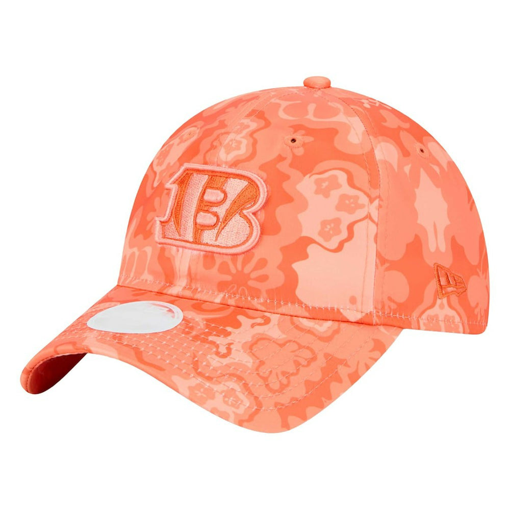 Cincinnati Bengals New Era Women's Trippy 9TWENTY Adjustable Hat Orange - NFL