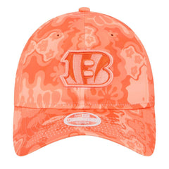 Cincinnati Bengals New Era Women's Trippy 9TWENTY Adjustable Hat Orange - NFL