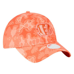 Cincinnati Bengals New Era Women's Trippy 9TWENTY Adjustable Hat Orange - NFL
