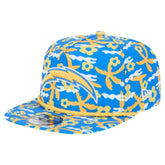 Los Angeles Chargers New Era Wakey Wakey Golfer Snapback Hat Blue - NFL