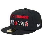 Atlanta Falcons New Era Ransom 59FIFTY Fitted Hat Black - NFL