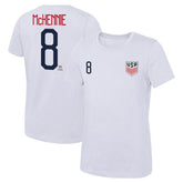 Weston McKennie USMNT Women's Name & Number T-Shirts - White