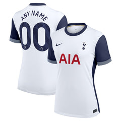 Nike Tottenham Hotspur Women's 2024/25 Home Replica Custom Jerseys - White