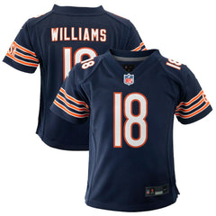Caleb Williams Chicago Bears Youth Game Jersey Navy - Nike