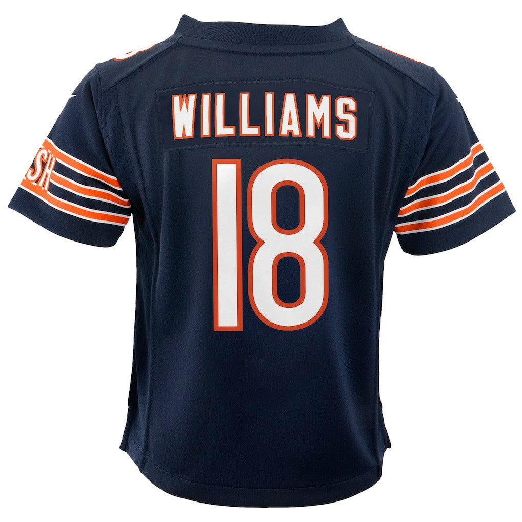 Caleb Williams Chicago Bears Youth Game Jersey - Navy | NFL Jerseys