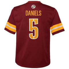 Jayden Daniels Washington Commanders Youth Game Jersey Burgundy - Nike