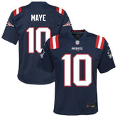Drake Maye New England Patriots Youth Game Jersey Navy - Nike