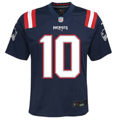 Drake Maye New England Patriots Youth Game Jersey Navy - Nike