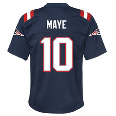 Drake Maye New England Patriots Youth Game Jersey Navy - Nike
