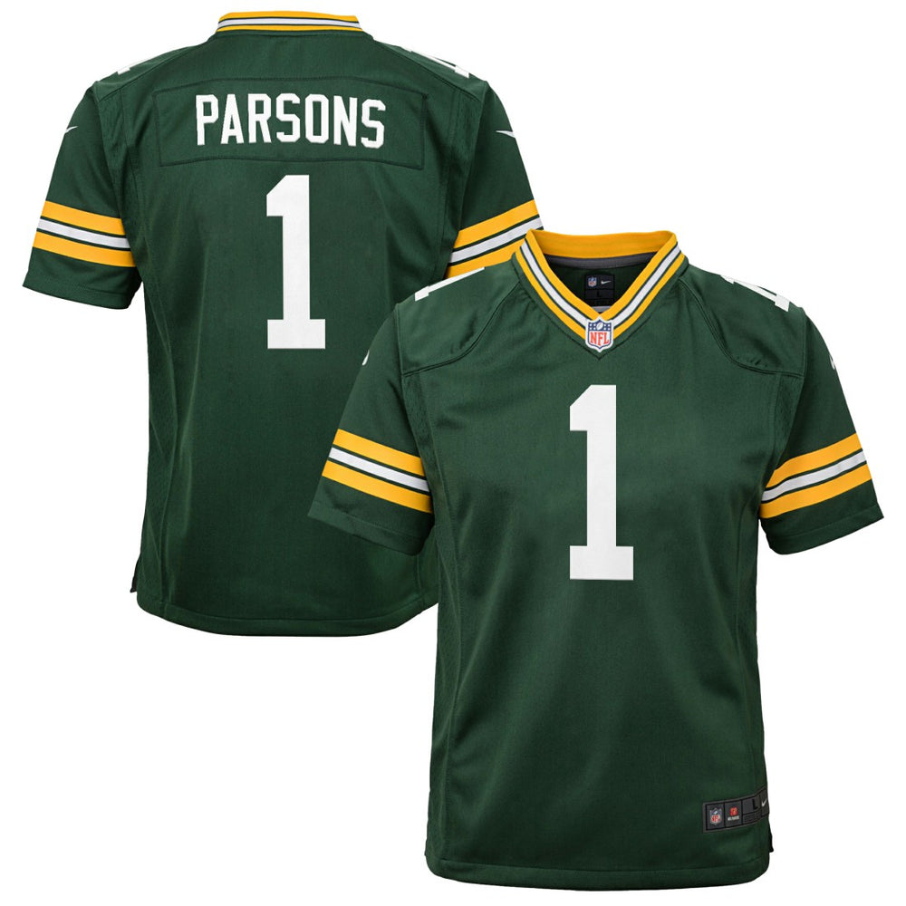 Micah Parsons Green Bay Packers Youth Game Player Jersey Green - Nike