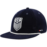USMNT Unisex Snow Beach Corduroy Adjustable Hat - Navy