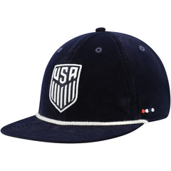 USMNT Unisex Snow Beach Corduroy Adjustable Hat - Navy