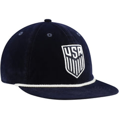 USMNT Unisex Snow Beach Corduroy Adjustable Hat - Navy