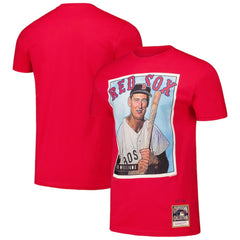 Ted Williams Boston Red Sox Mitchell & Ness Cooperstown Collection Collectors Connection T-Shirt Sale