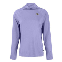 Baltimore Ravens Cutter & Buck Women's Coastline Epic Comfort Eco Recycled Funnel Neck Raglan Pullover Sweatshirt Lavender - NFL