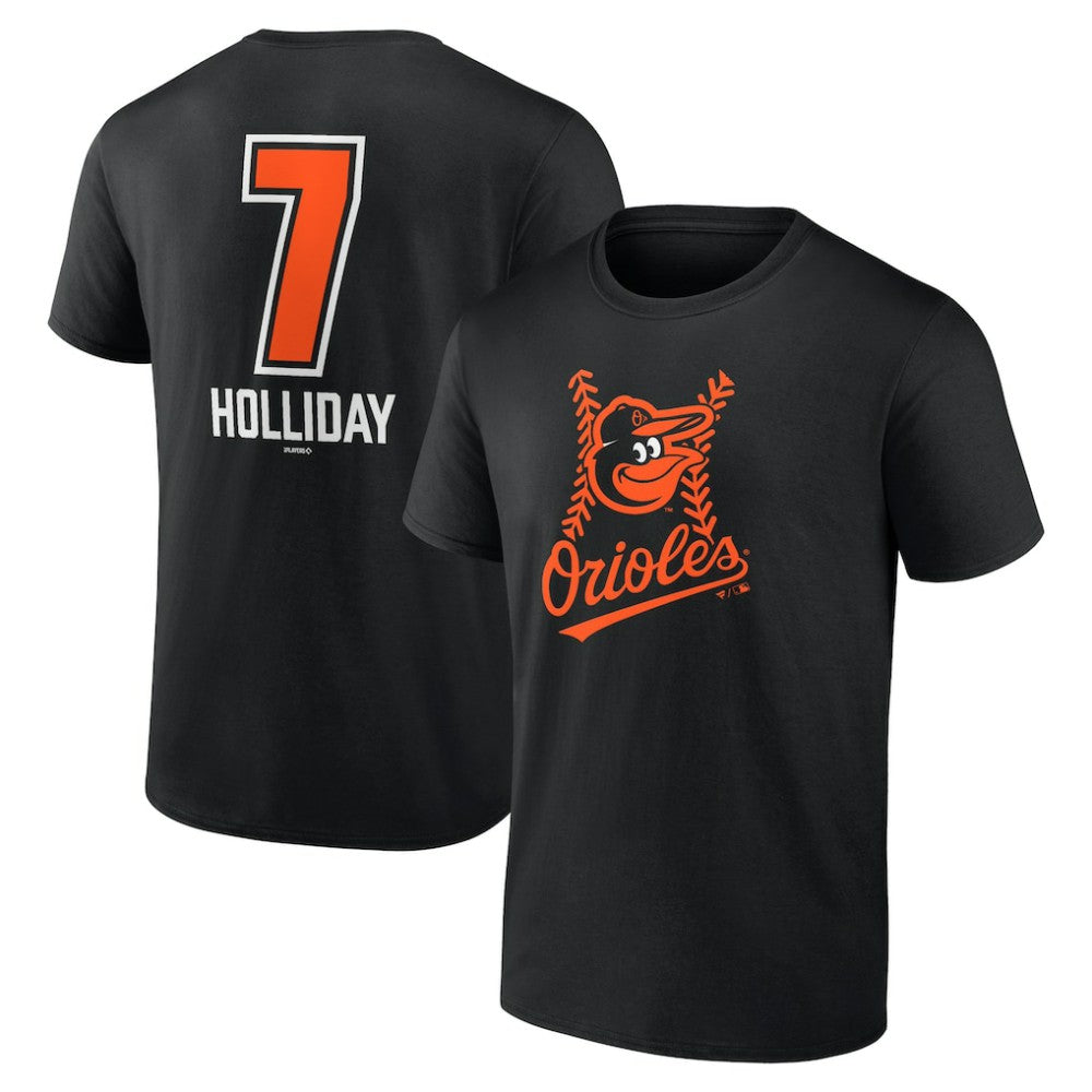 Jackson Holliday Baltimore Orioles Fastball Player Name & Number T-Shirt for sale
