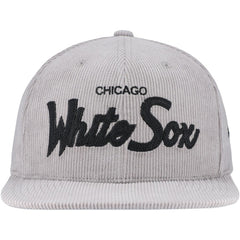 Mitchell & Ness Chicago White Sox Male Adult Corduroy Snapback Hat for sale