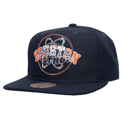 Houston Astros Mitchell & Ness Double Up Snapback Hat Sale