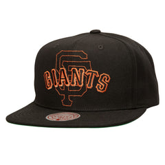 San Francisco Giants Mitchell & Ness Double Up Snapback Hat Online