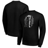 Indianapolis Colts Starter Half Helmet Team Graphic Tri-Blend Fleece Pullover Sweatshirt Black - NFL