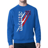 New York Giants Starter Color Scratch Team Graphic Fleece Pullover Sweatshirt Royal - NFL