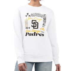 San Diego Padres G-III 4Her by Carl Banks Women's Collage Team Graphic Fleece Pullover Hoodie for sale